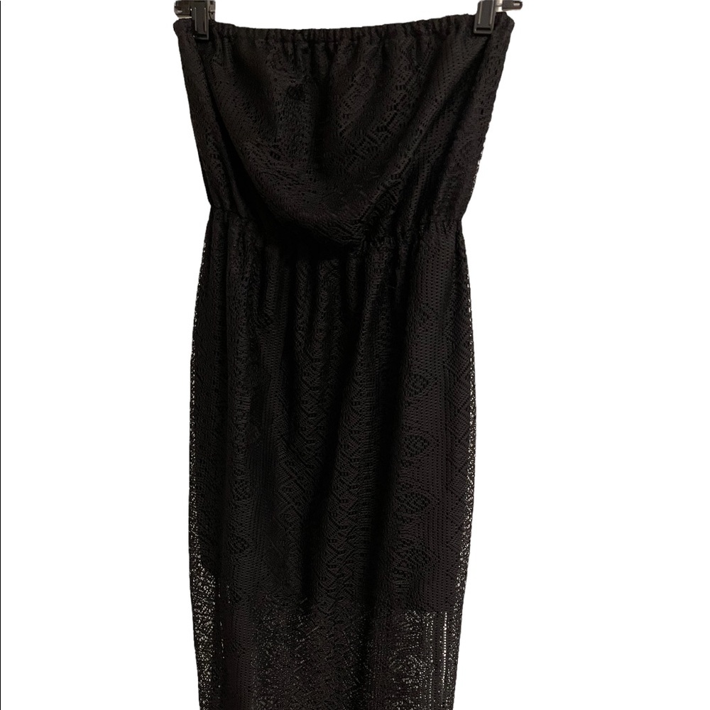 Woman dress black , maxi , size M
